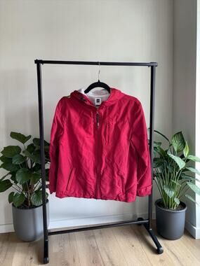 Vintage Red Gap Zip Up Jacket Size Medium